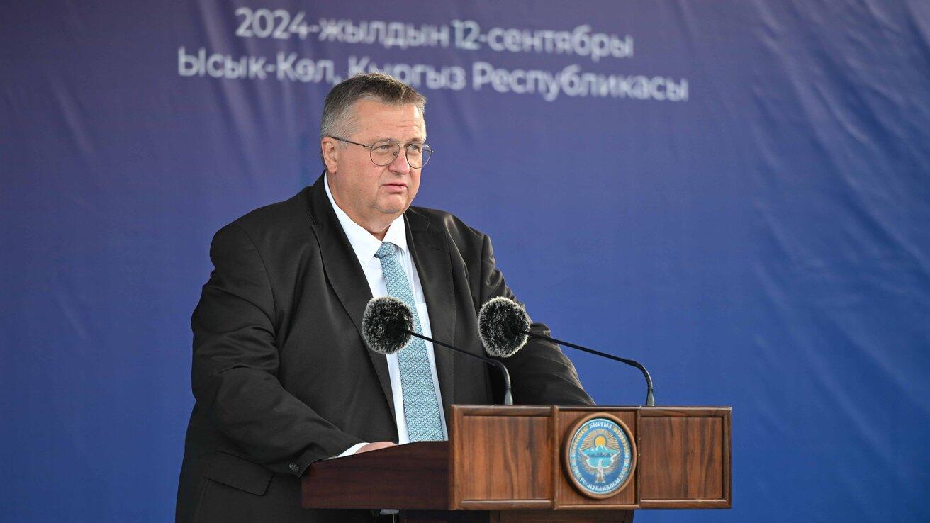 Первая в Киргизии ветряная электростанция